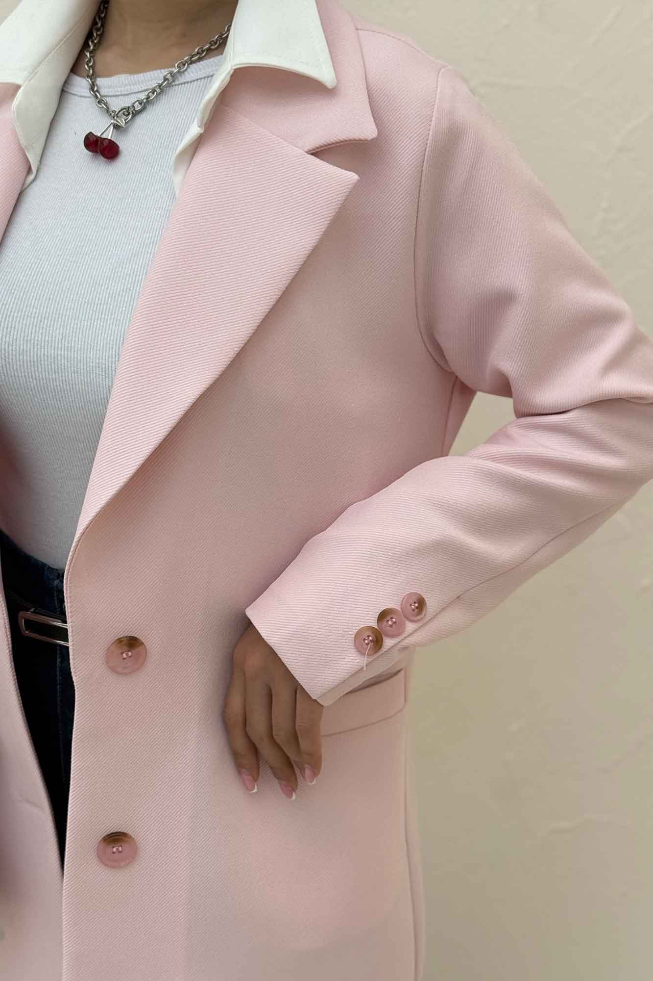 کت مازراتی کجراه دو دکمه عمودی آوان