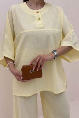 ست شومیز و شلوار چاکدار آمیرو