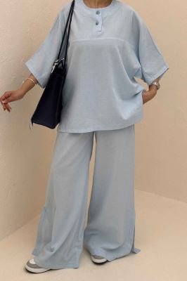 ست شومیز و شلوار چاکدار آمیرو