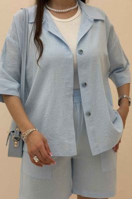 ست شومیز و شلوارک کادنزا 