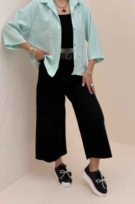 شومیز مدال مروارید دوزی