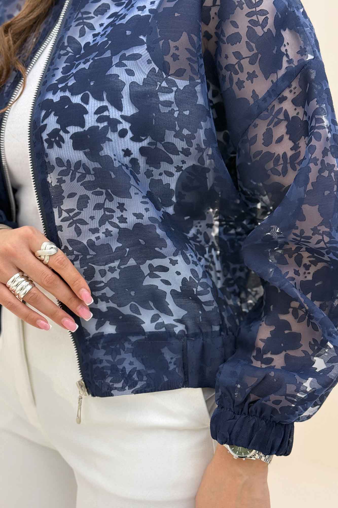 بامبر شیشه ای طرح گل