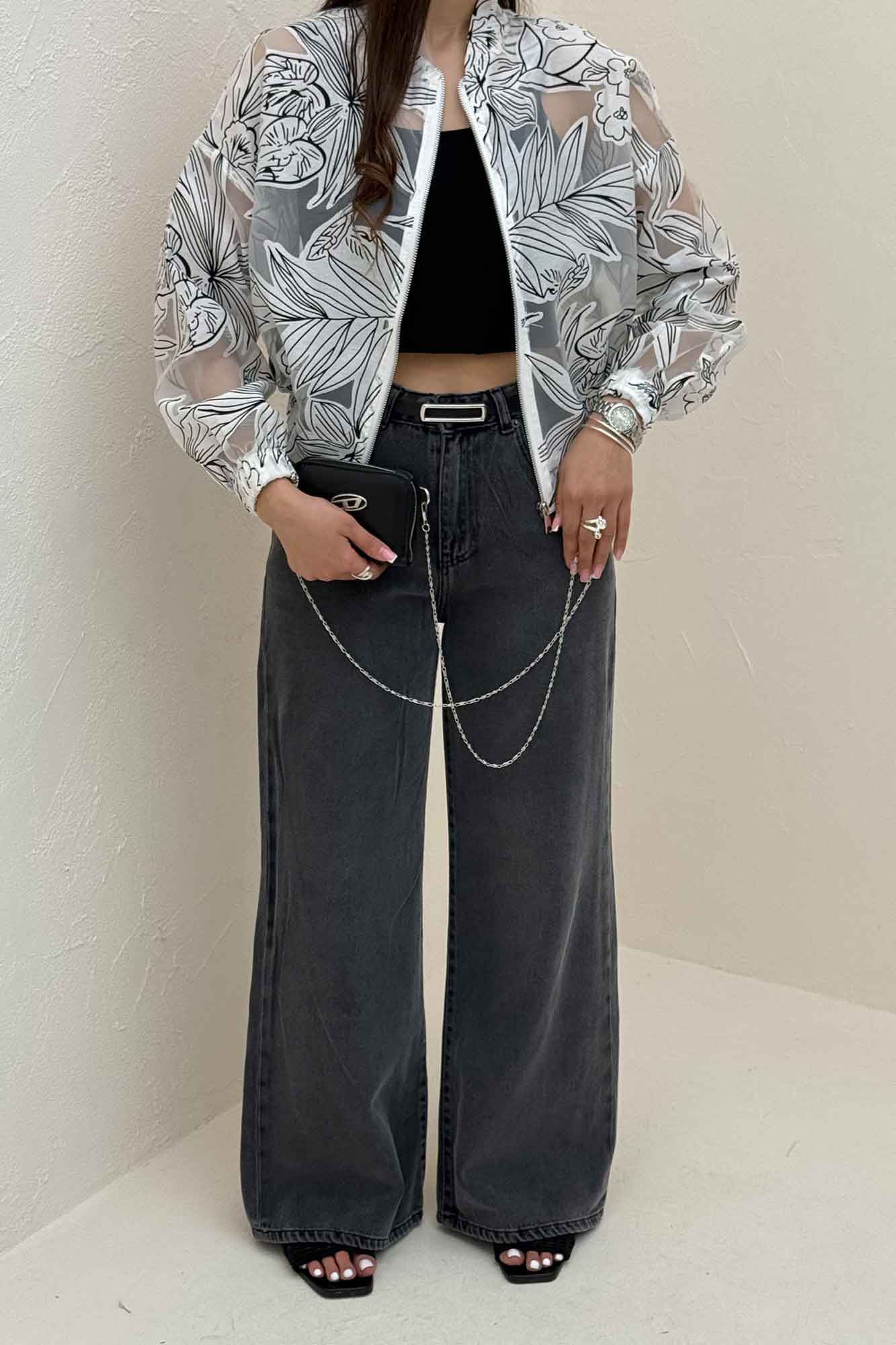 بامبر شیشه ای طرحدار