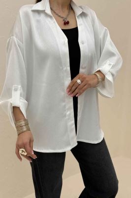 شومیز پشت پیله ساتن ابریشم 