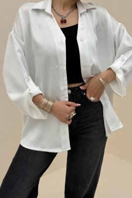 شومیز پشت پیله ساتن ابریشم 