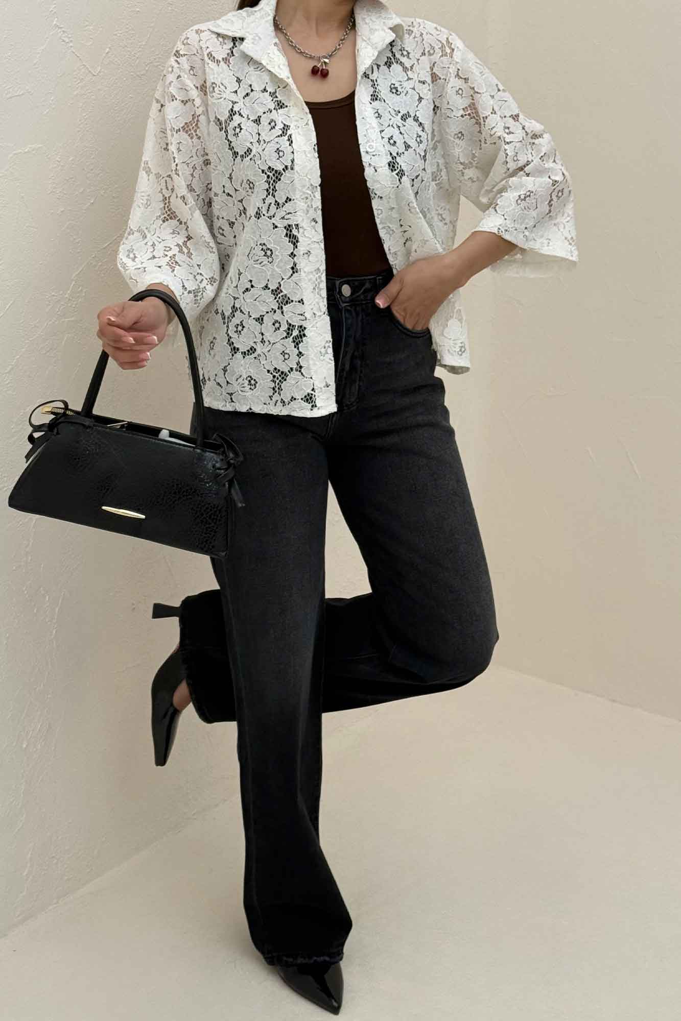 شومیز دانتل ترک