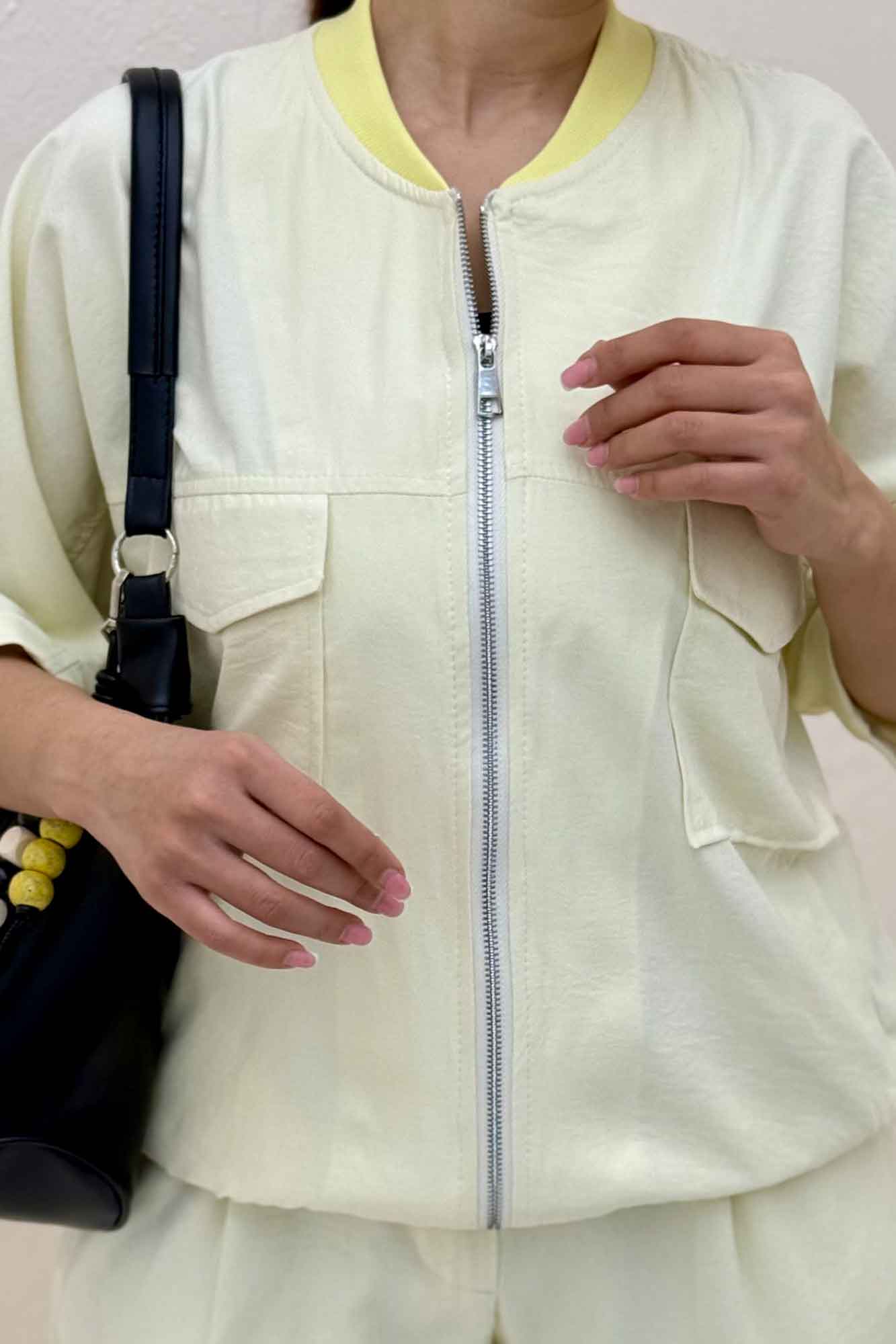 ست بامبر و شلوار جیب پاکتی لاریسا