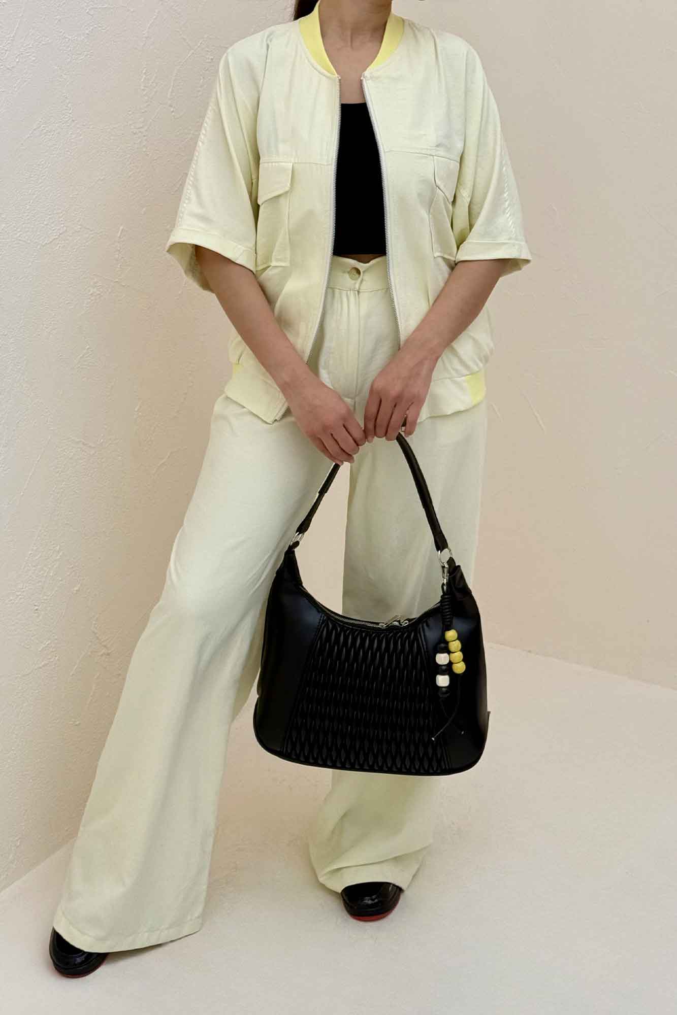 ست بامبر و شلوار جیب پاکتی لاریسا