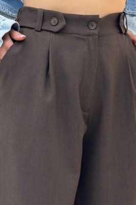 شلوار بزیاق بگ کمر دکمه ای