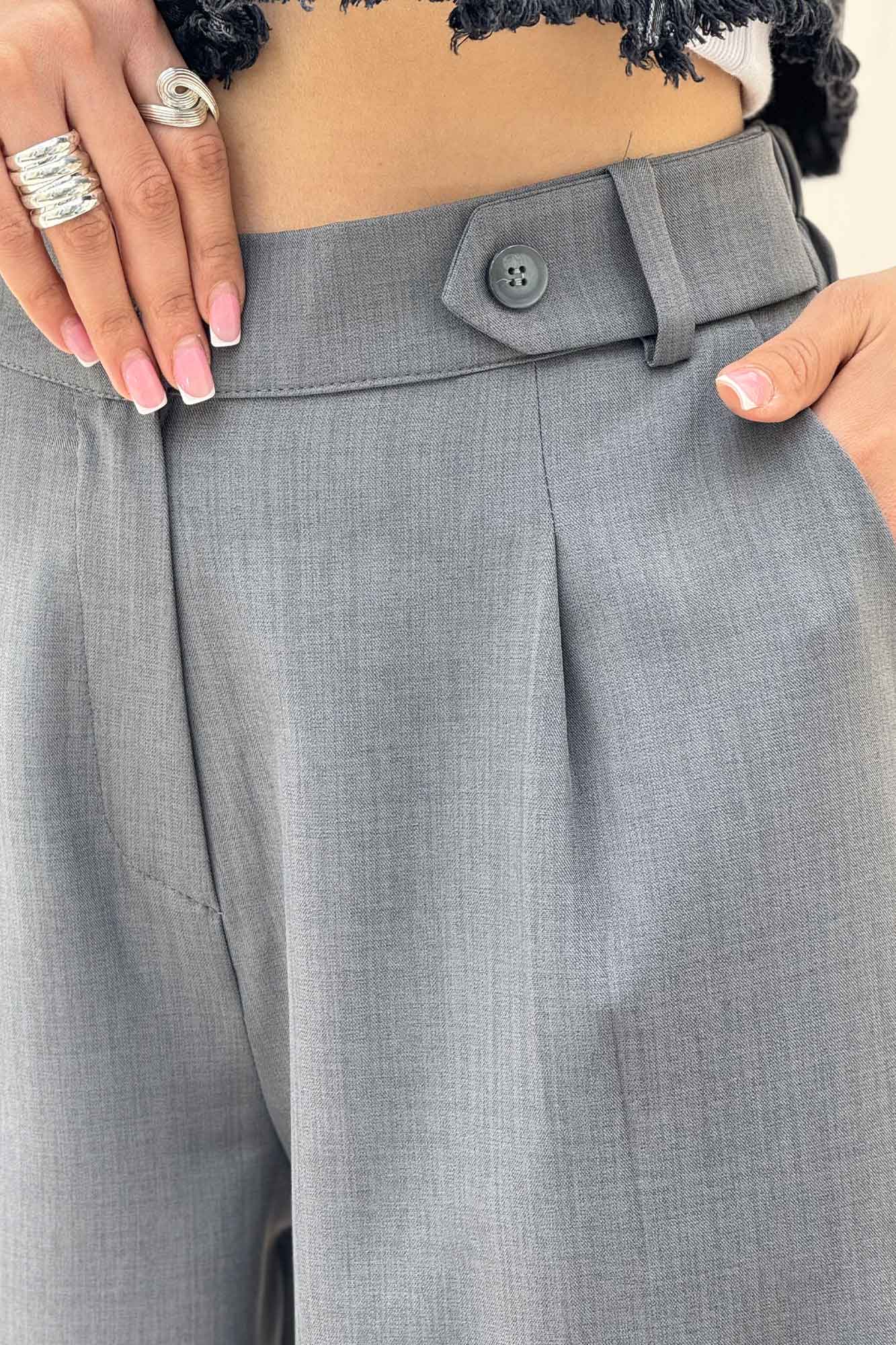 شلوار بزیاق بگ کمر دکمه ای