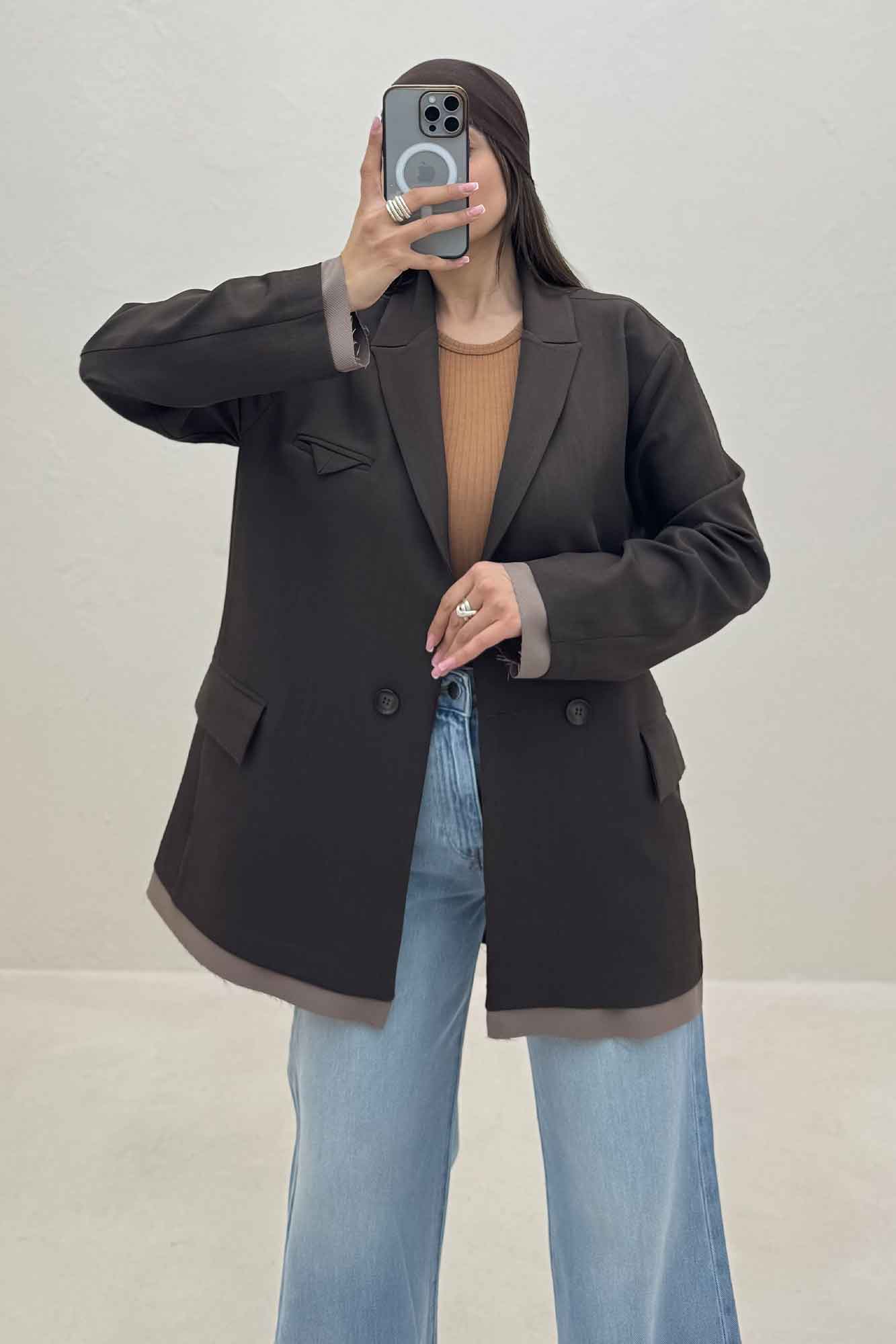 کت بزیاق دو دکمه نیلس