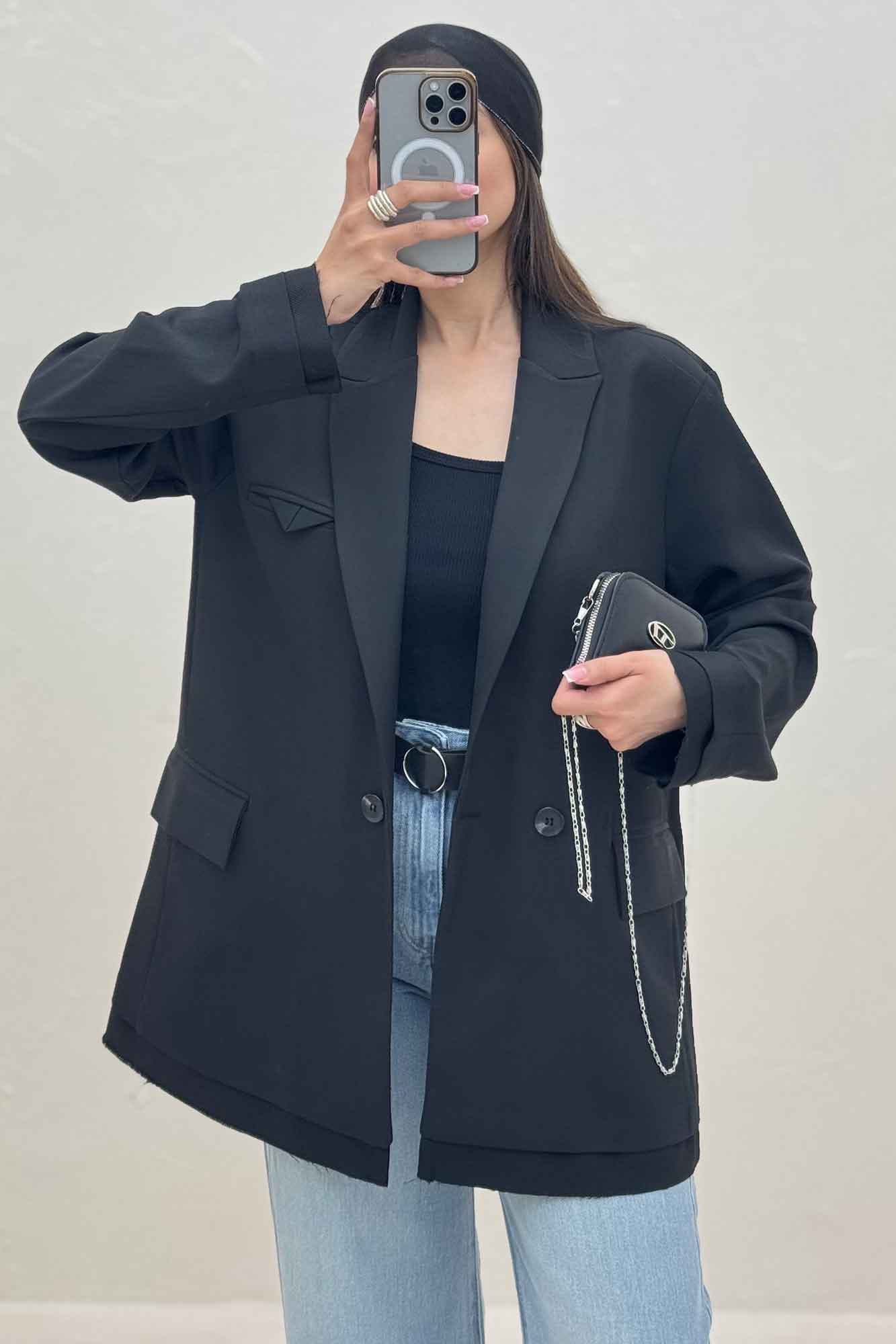 کت بزیاق دو دکمه نیلس