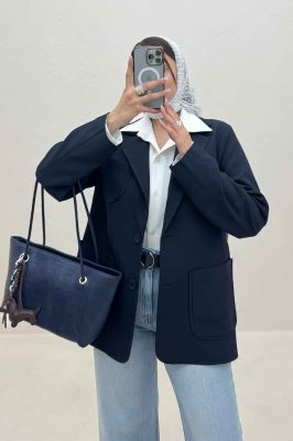 کت بزیاق سه جیب رو مدل آرینا