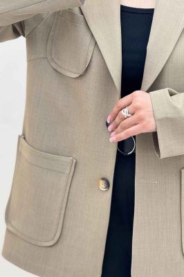 کت بزیاق سه جیب رو مدل آرینا