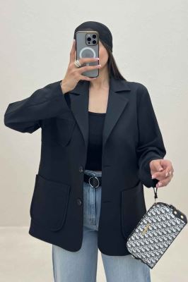 کت بزیاق سه جیب رو مدل آرینا