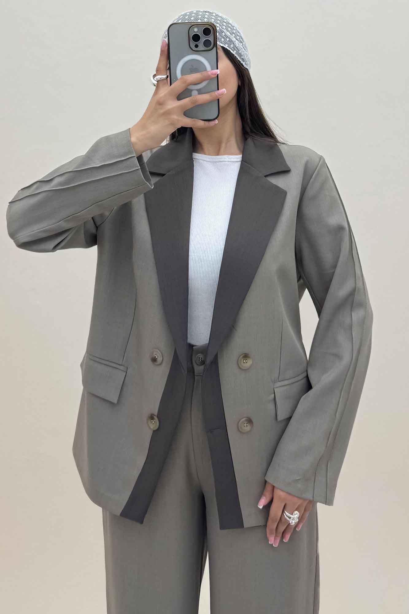 ست کت و شلوار بزیاق مینورا