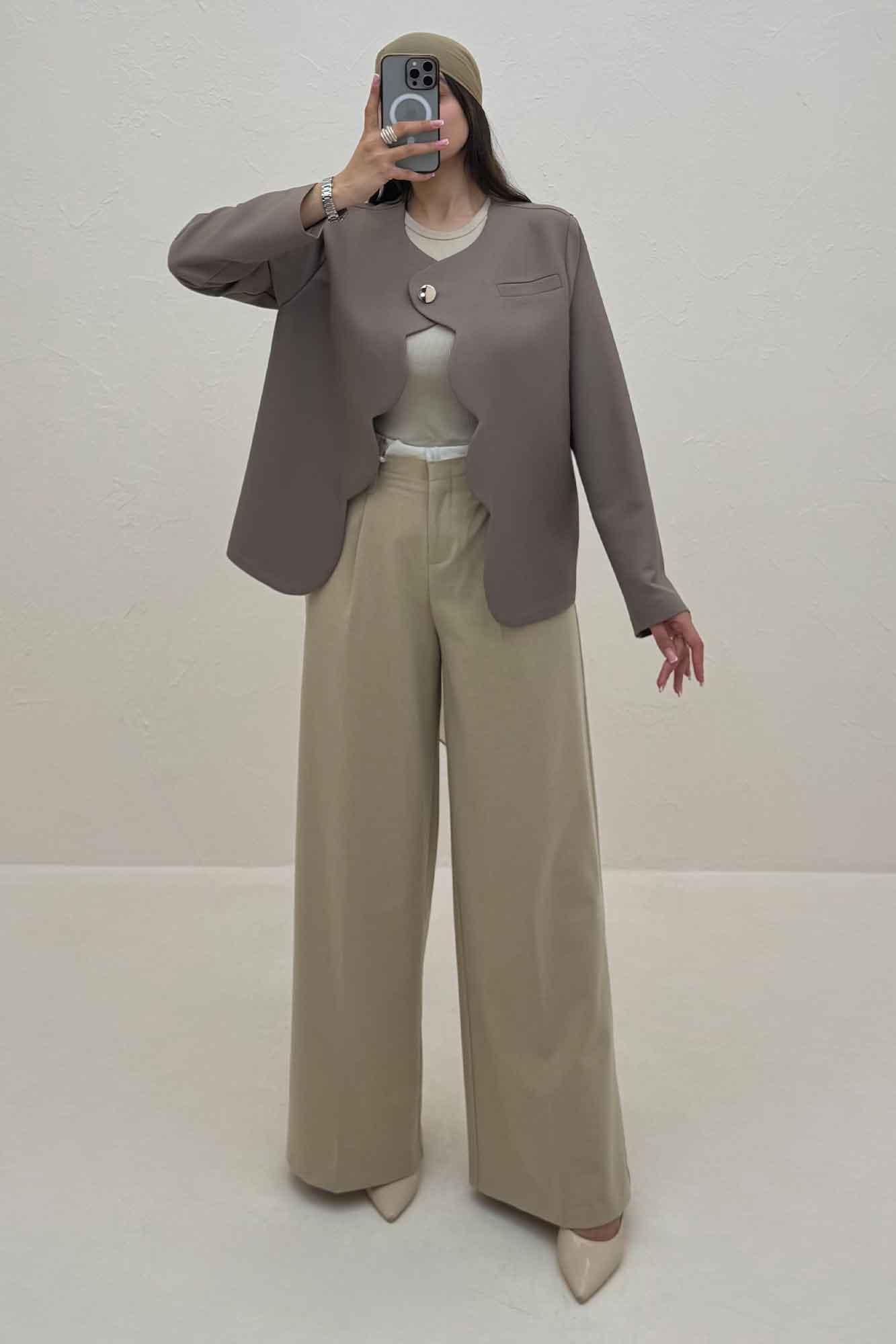 کت مازراتی کجراه موجی تک فیلتو دکمه