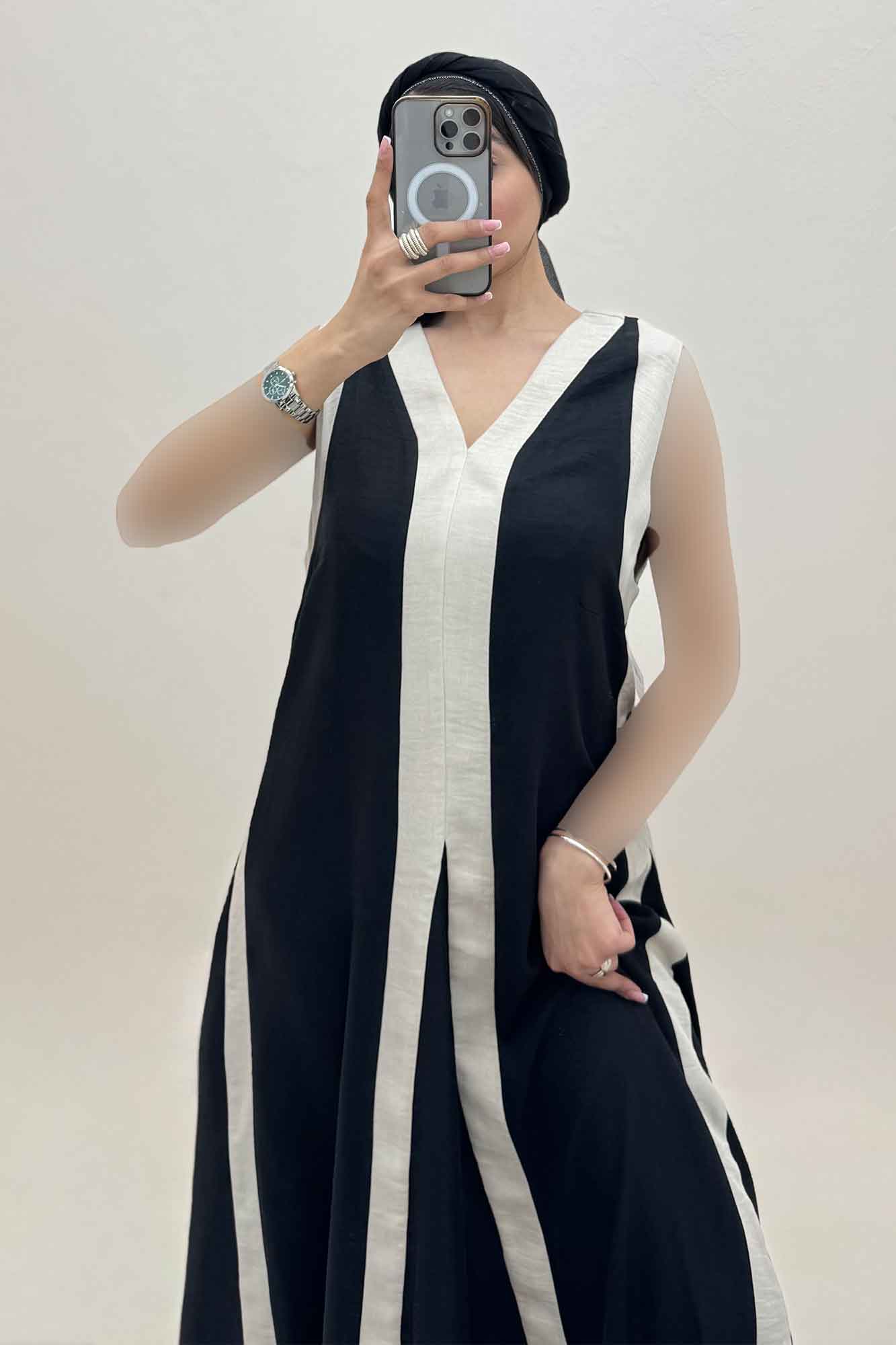 پیراهن شانتون دورنگ هارمونی