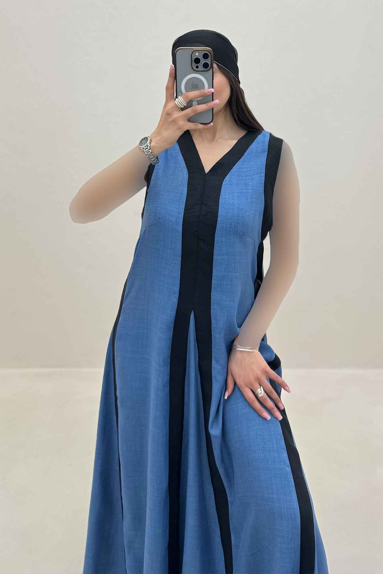 پیراهن شانتون دورنگ هارمونی