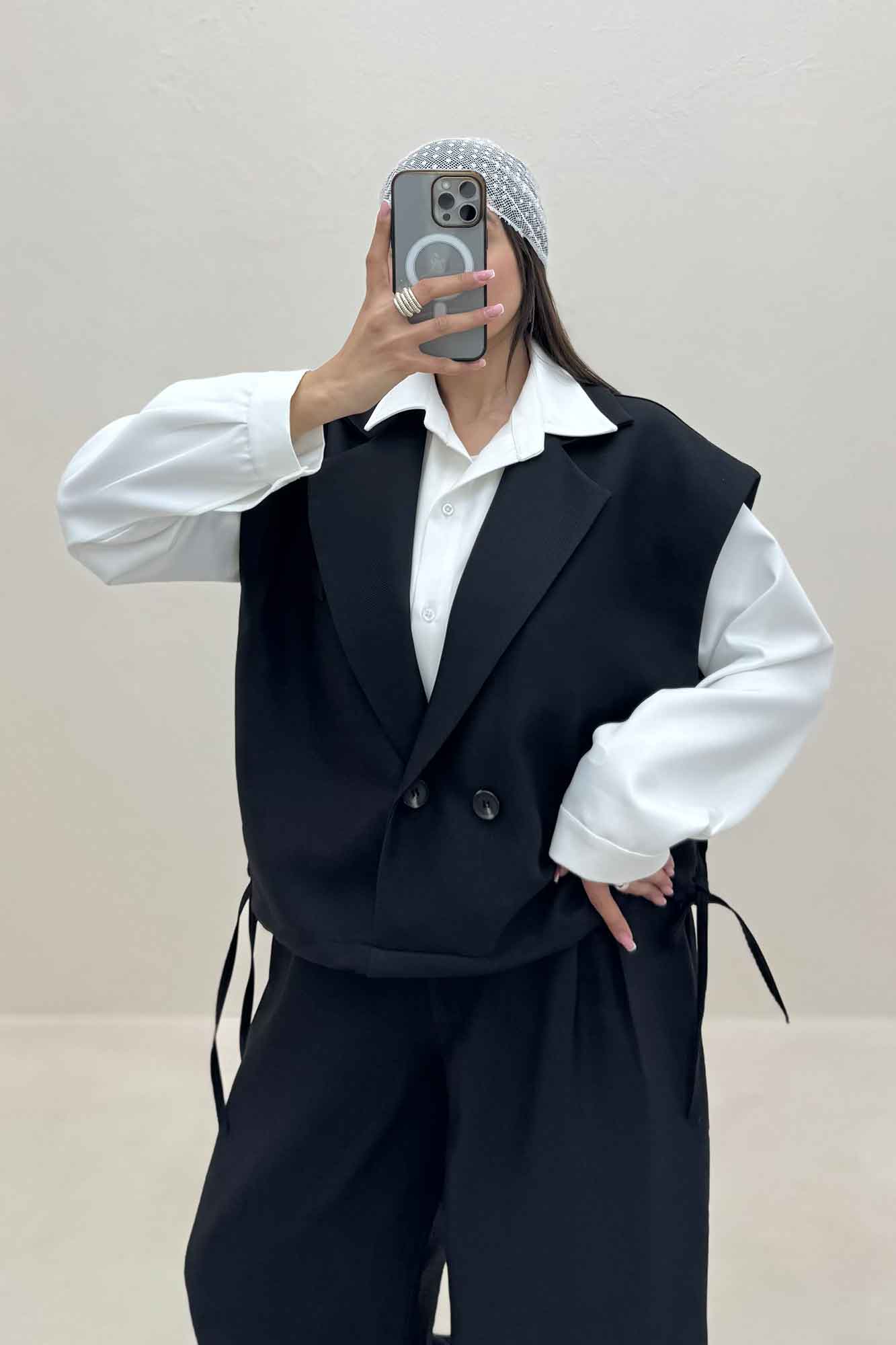 ست وست و شلوار مازراتی کجراه پایین گت دار