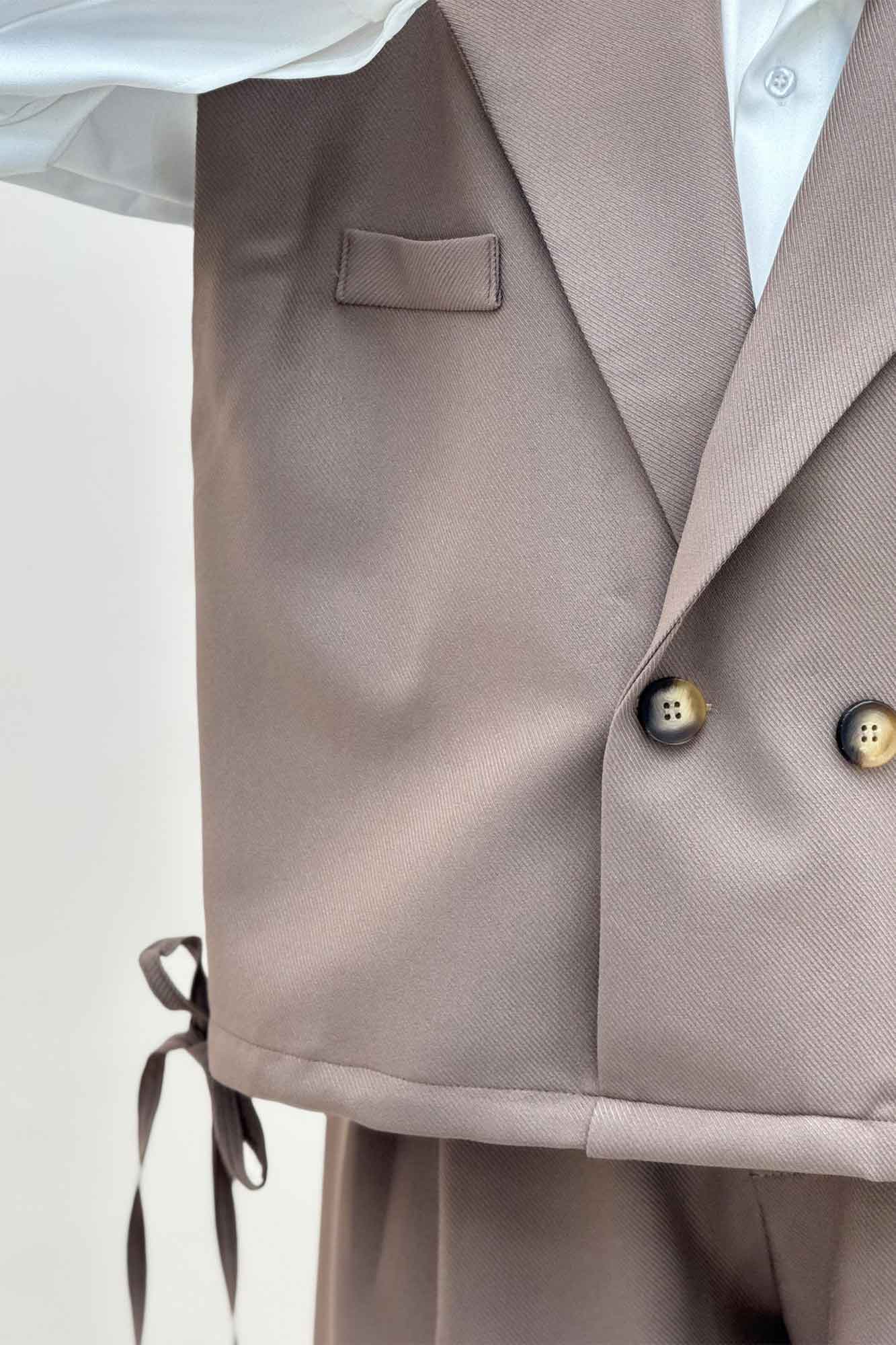 ست وست و شلوار مازراتی کجراه پایین گت دار