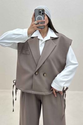 ست وست و شلوار مازراتی کجراه پایین گت دار