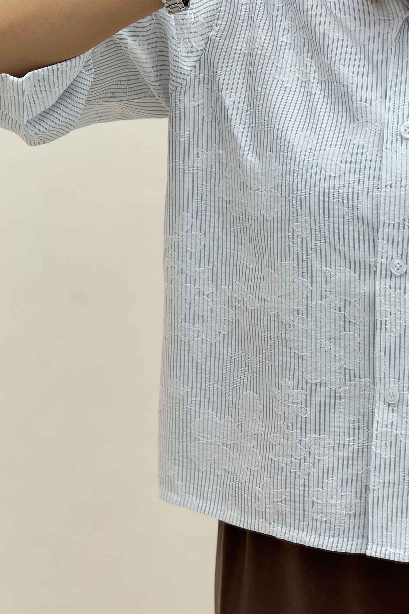 شومیز NR زارا طرح برگ 