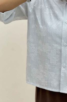 شومیز NR زارا طرح برگ 