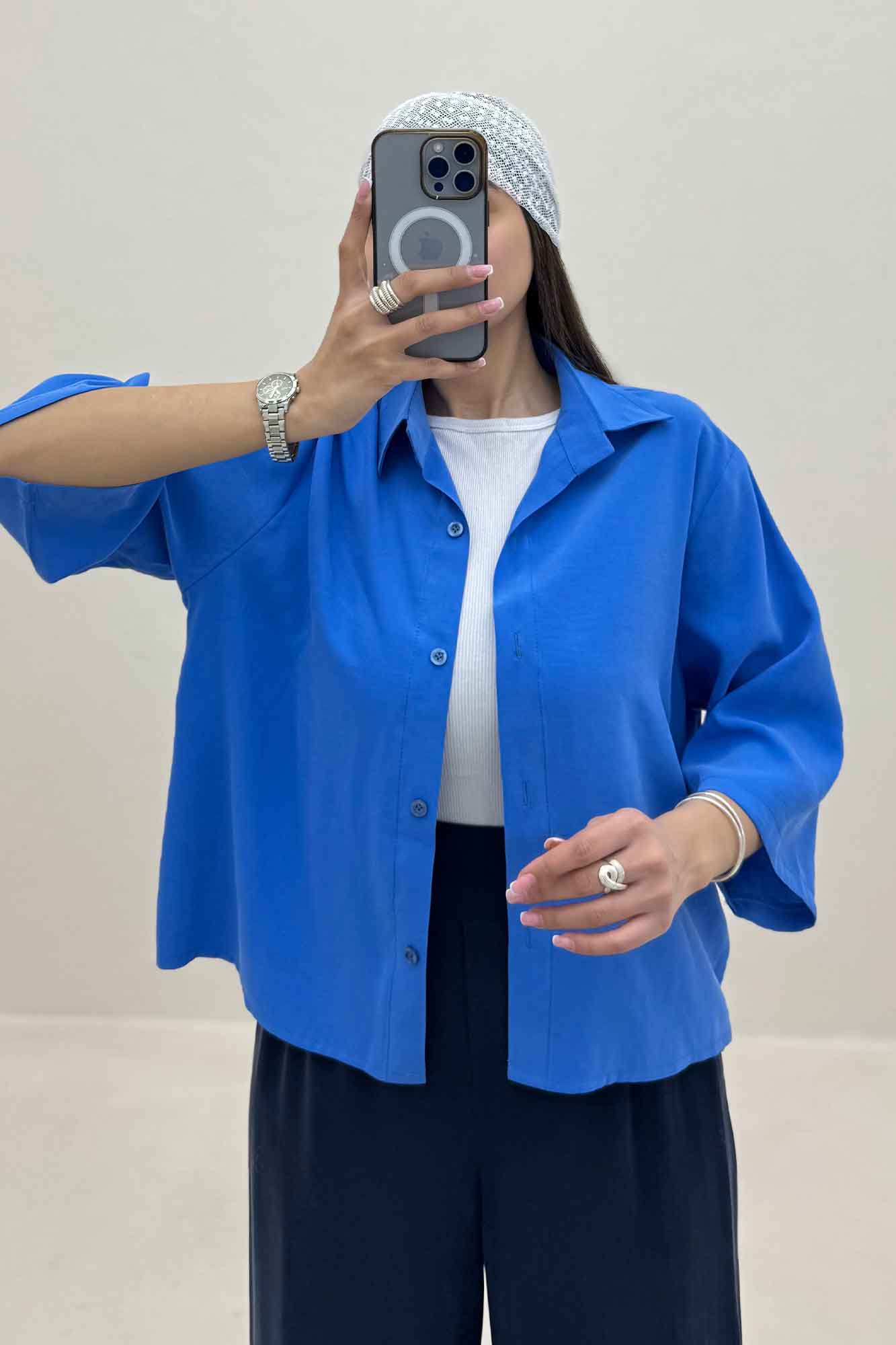 شومیز مدال رنگی 