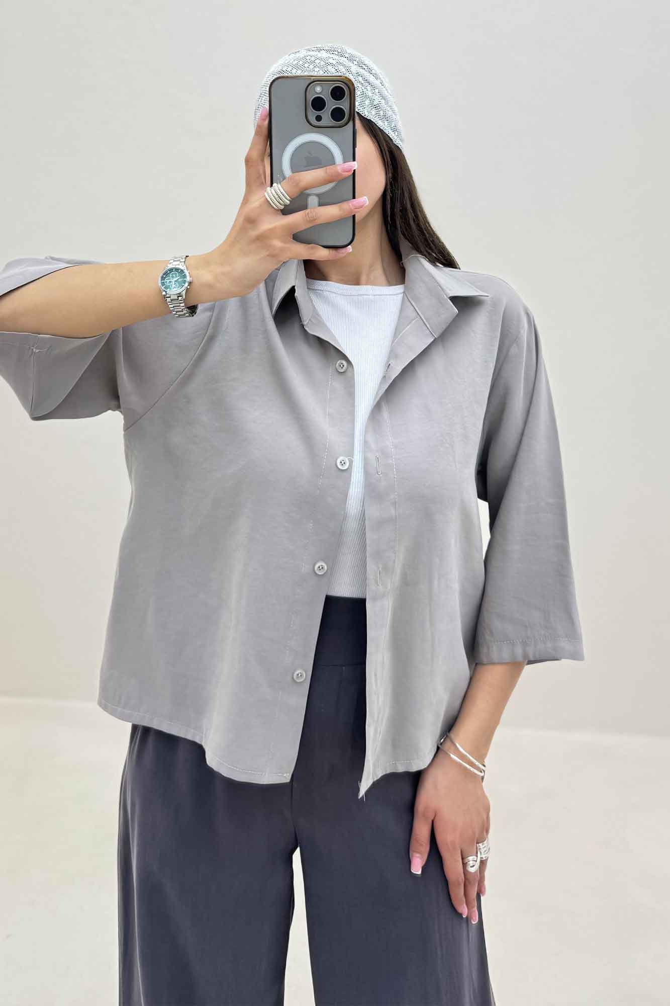 شومیز مدال رنگی 