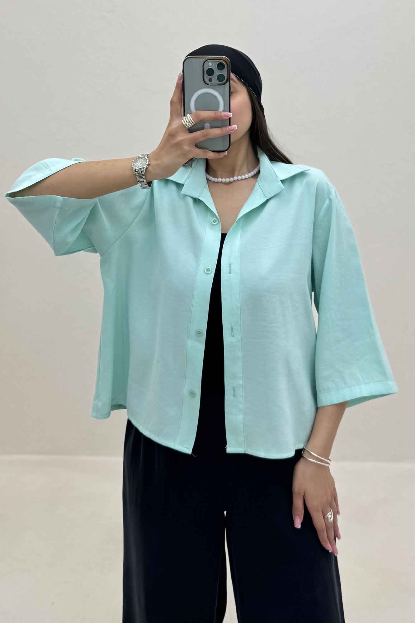 شومیز مدال رنگی 