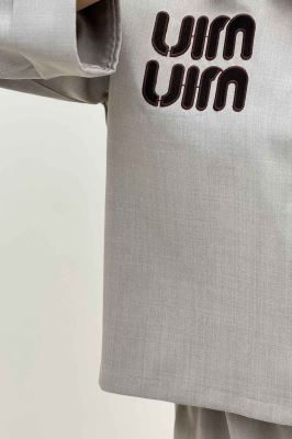 ست کت و شلوار زیپی میو میو