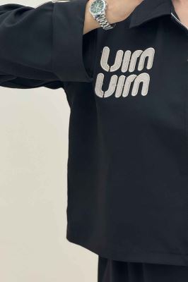 ست کت و شلوار زیپی میو میو