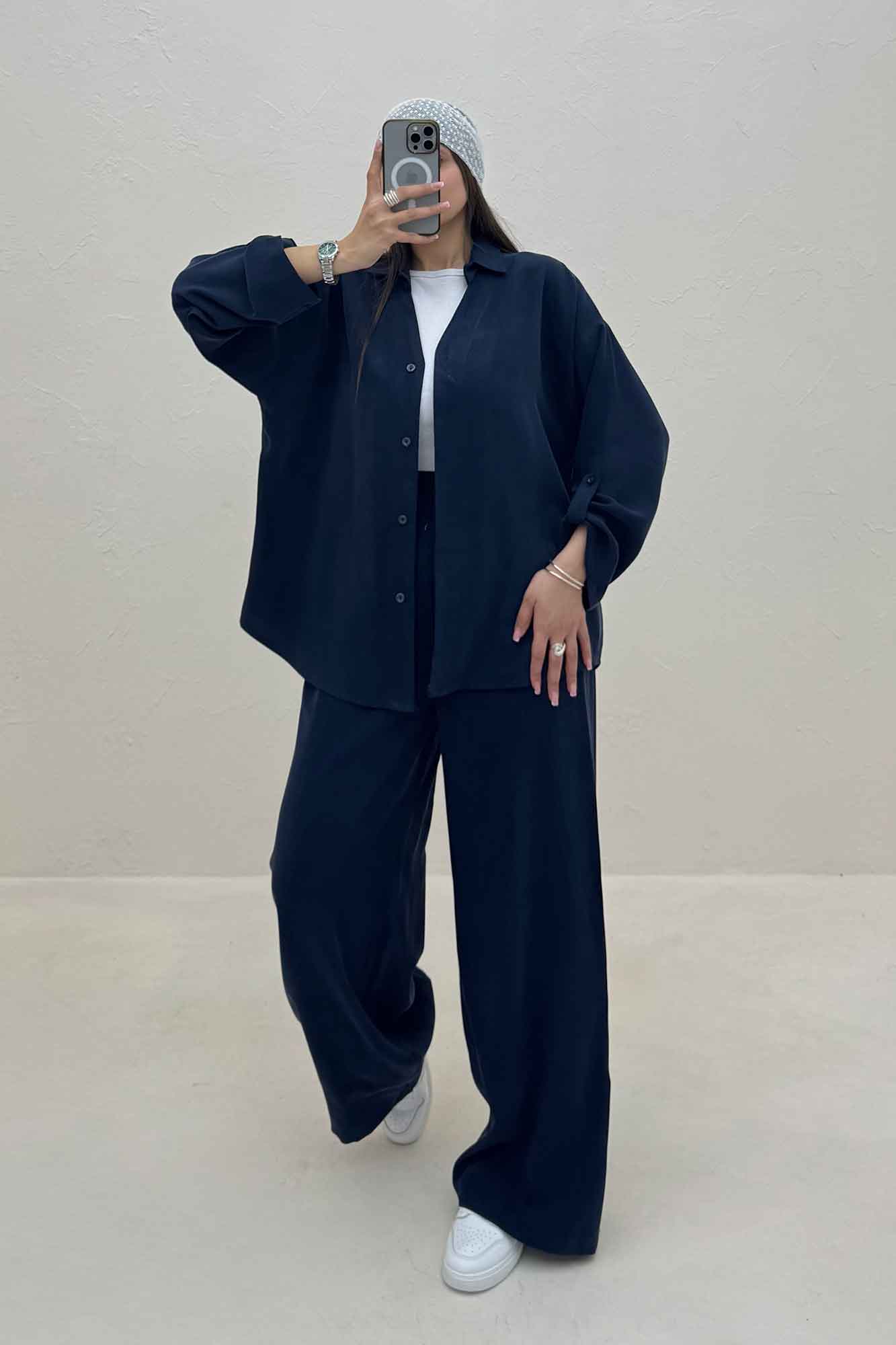 ست شومیز و شلوار لایوسل 