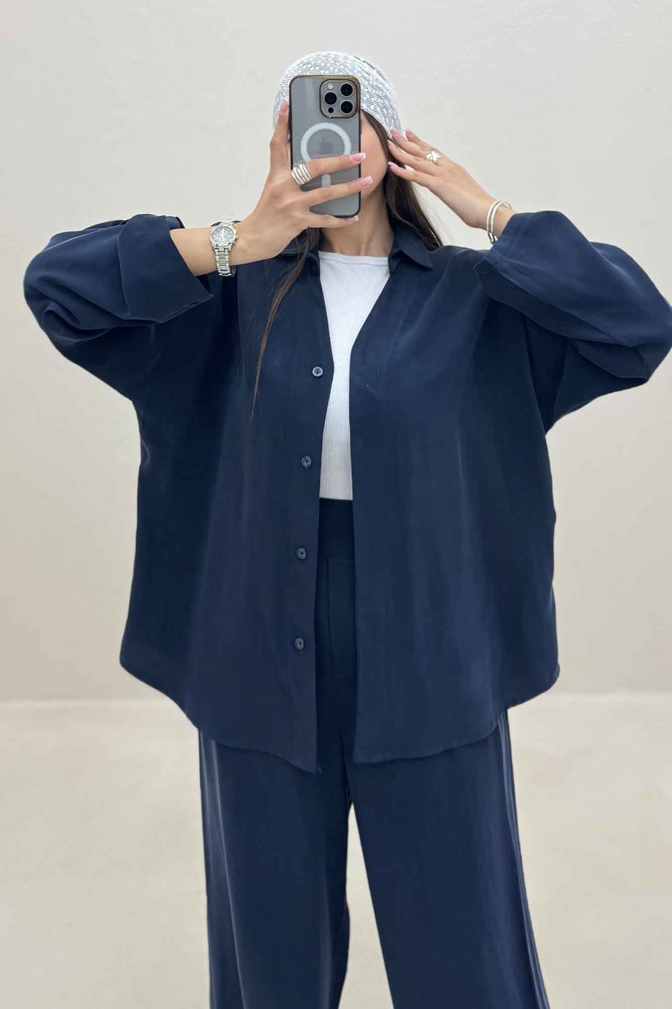 ست شومیز و شلوار لایوسل 