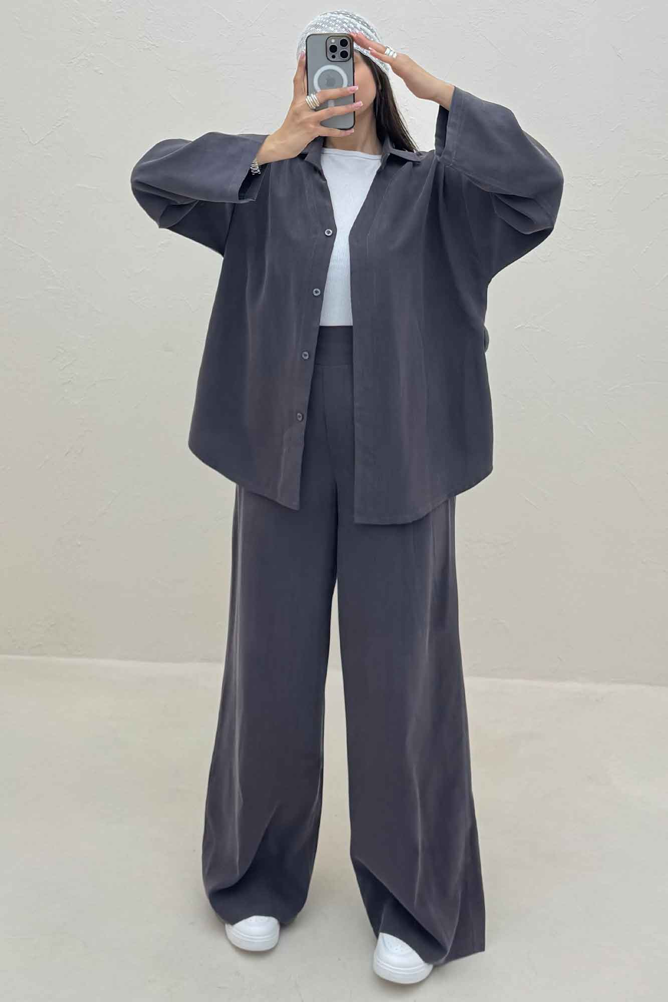 ست شومیز و شلوار لایوسل 