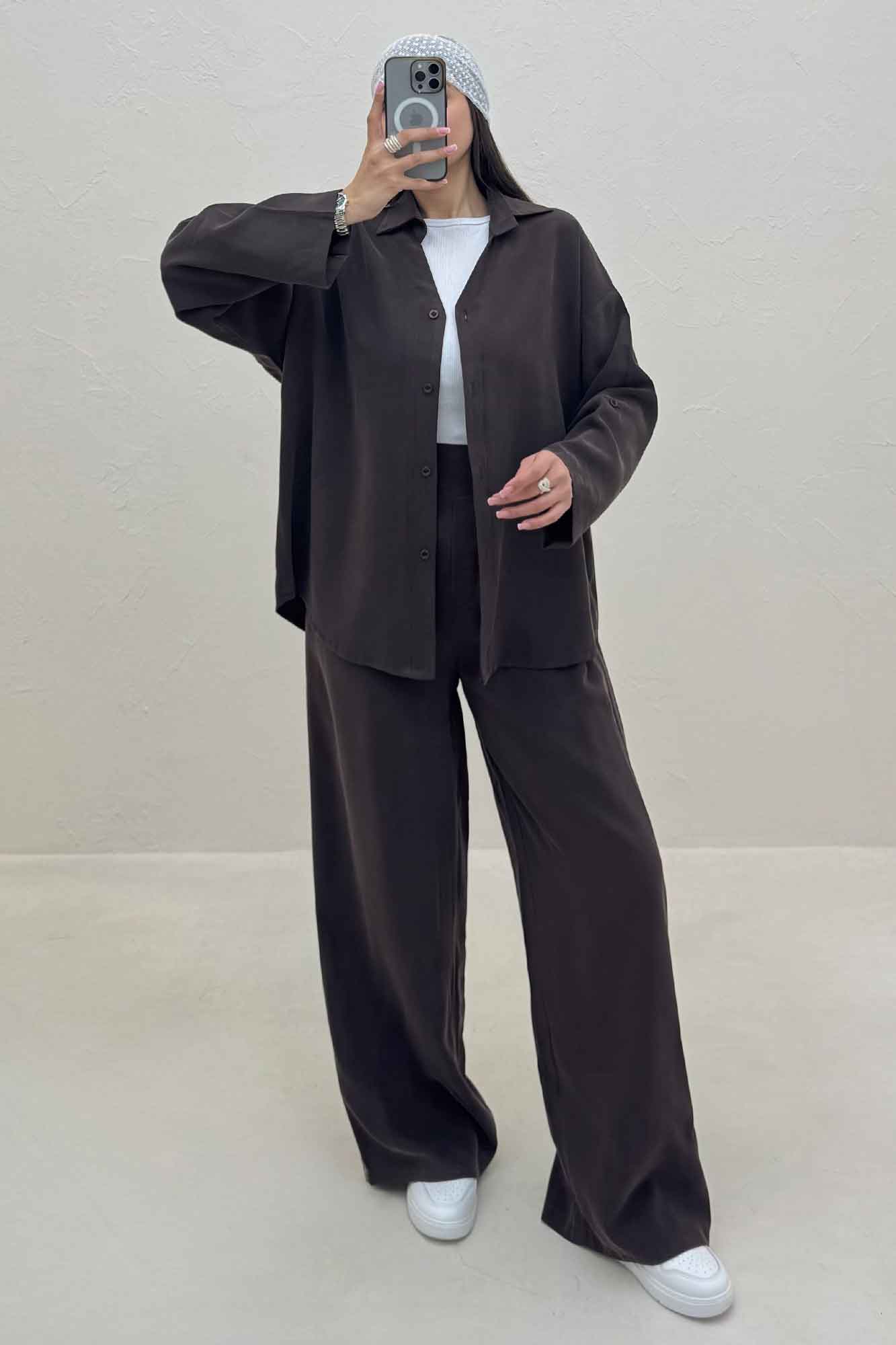 ست شومیز و شلوار لایوسل 