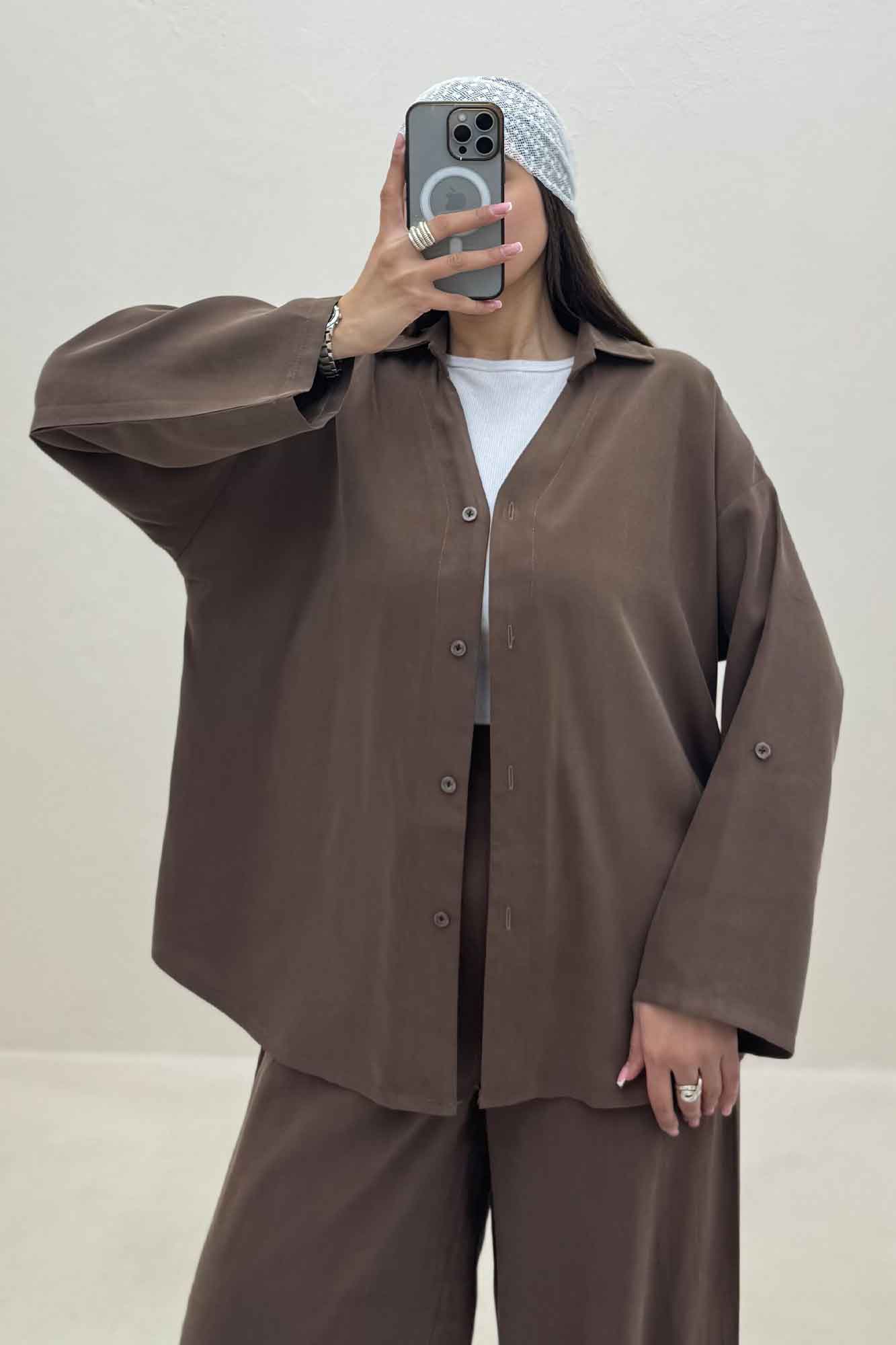 ست شومیز و شلوار لایوسل 