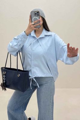 شومیز مانتویی لاریسا مدل دومیس