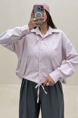 شومیز مانتویی لاریسا مدل دومیس