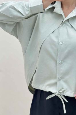 شومیز مانتویی لاریسا مدل دومیس