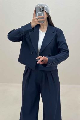 ست کت و شلوار بزیاق مچ دوتیکه لیوا