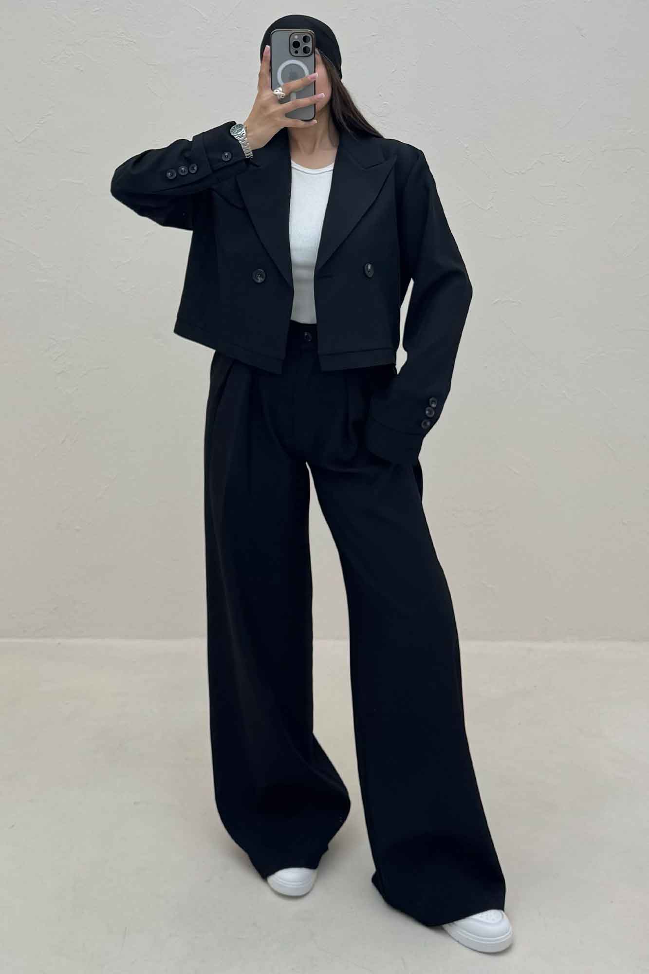 ست کت و شلوار بزیاق مچ دوتیکه لیوا