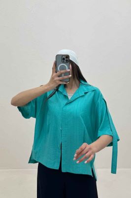 شومیز جگوار آستین تسمه
