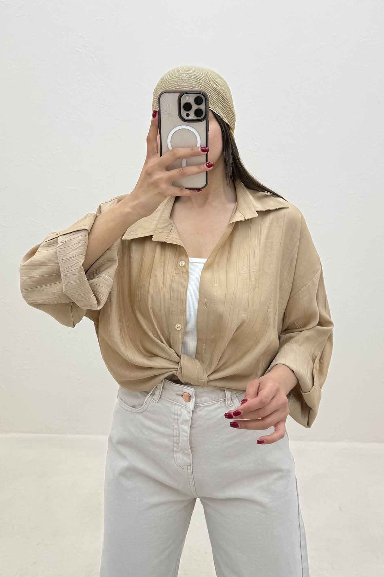 شومیز گره ای NR زارا