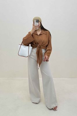 شومیز گره ای NR زارا