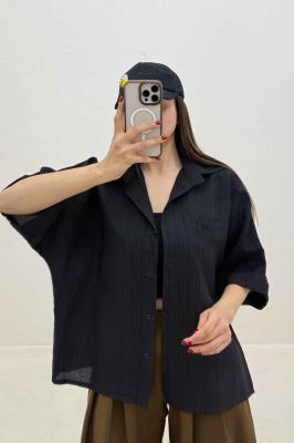 شومیز کیمونو تک جیب جگوار