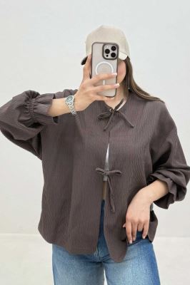 شومیز جلو دو بند مچ کش السا