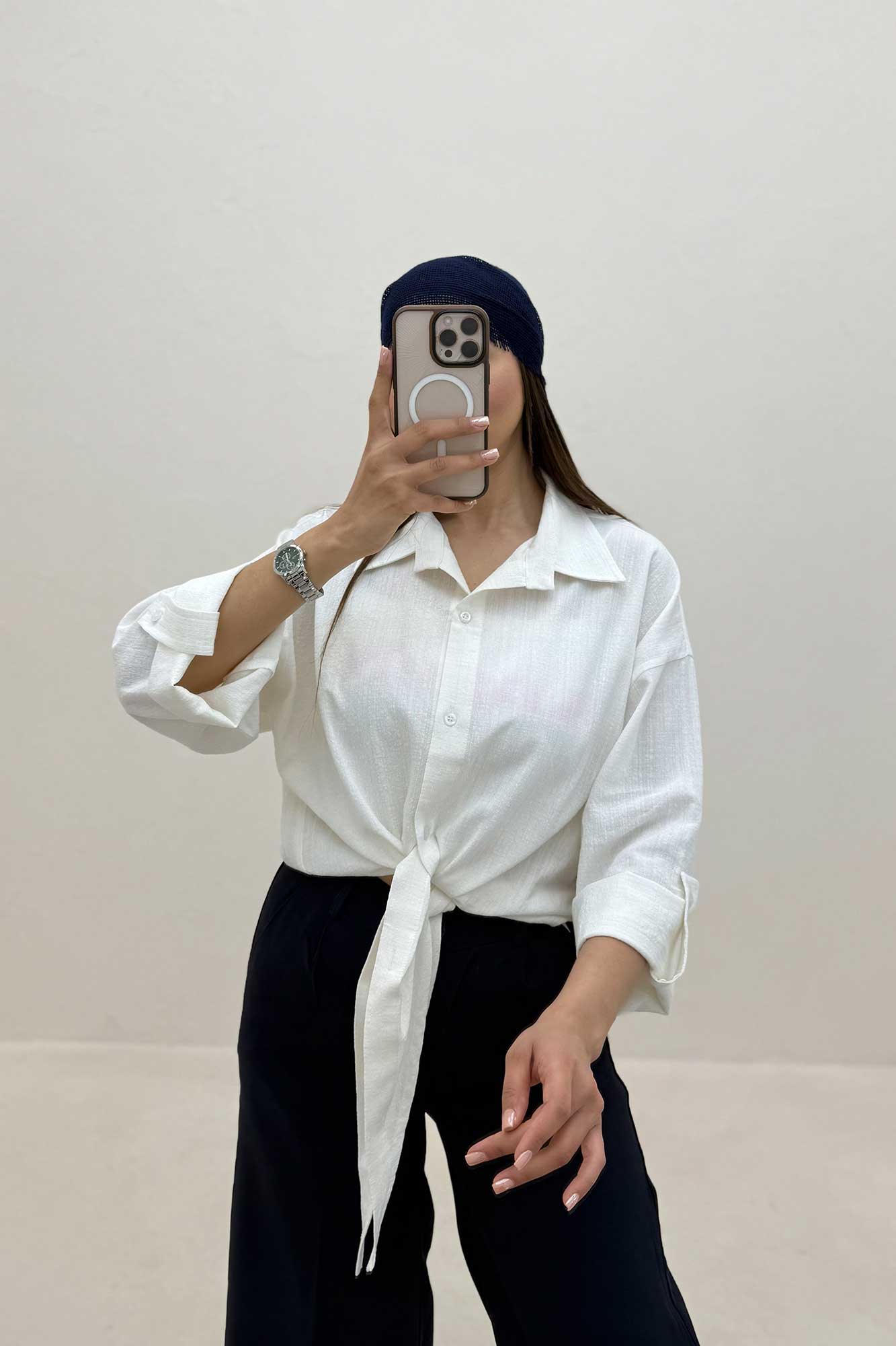 شومیز گره ای کادنزا