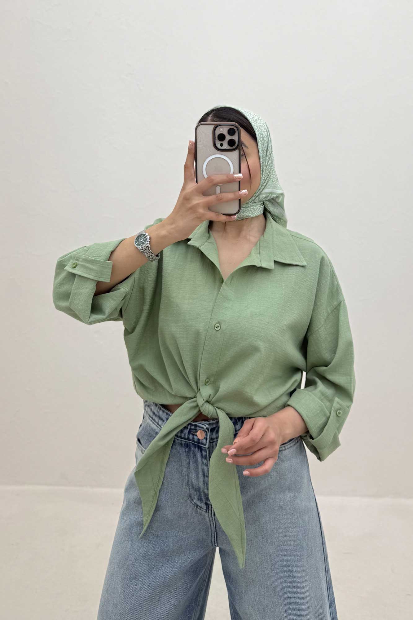 شومیز گره ای کادنزا